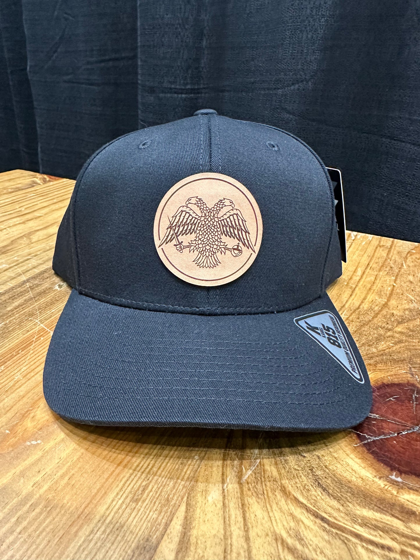 Orthodox Leather Patch Hat