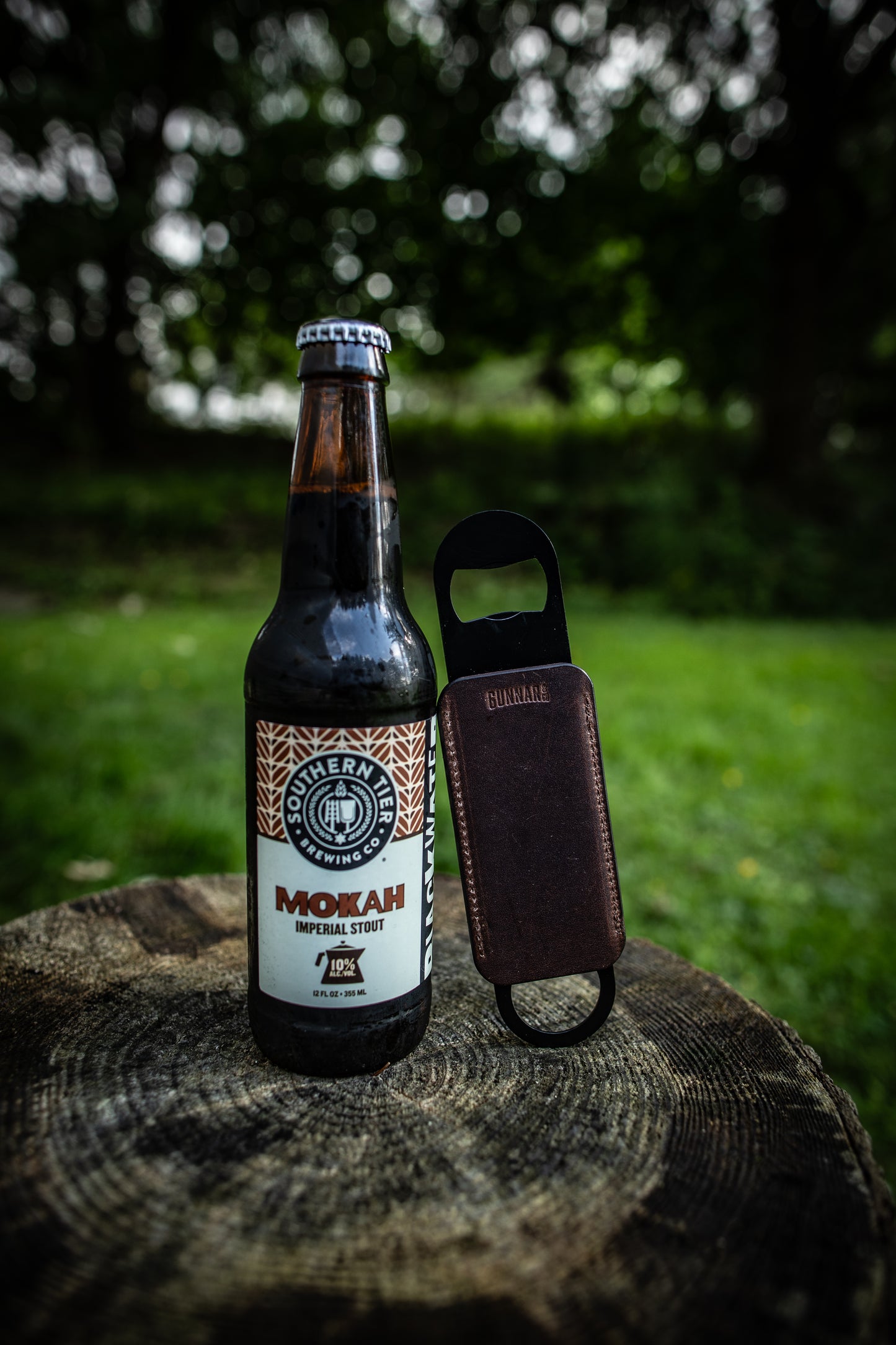 No. 402 – The Ringer (Leather-Wrapped Bottle Opener)