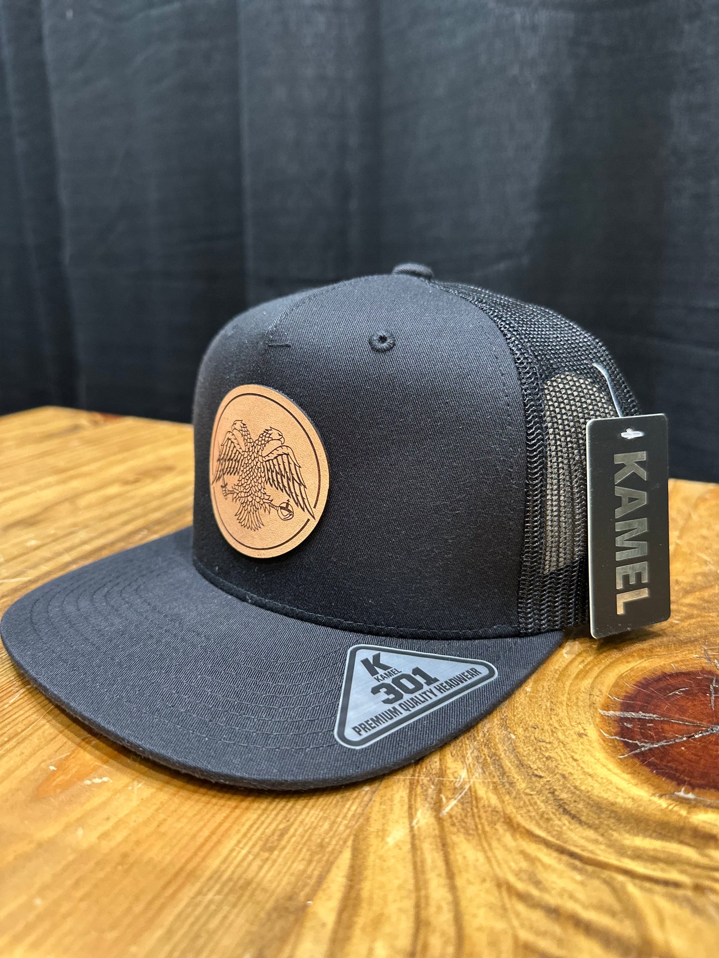 Orthodox Leather Patch Hat