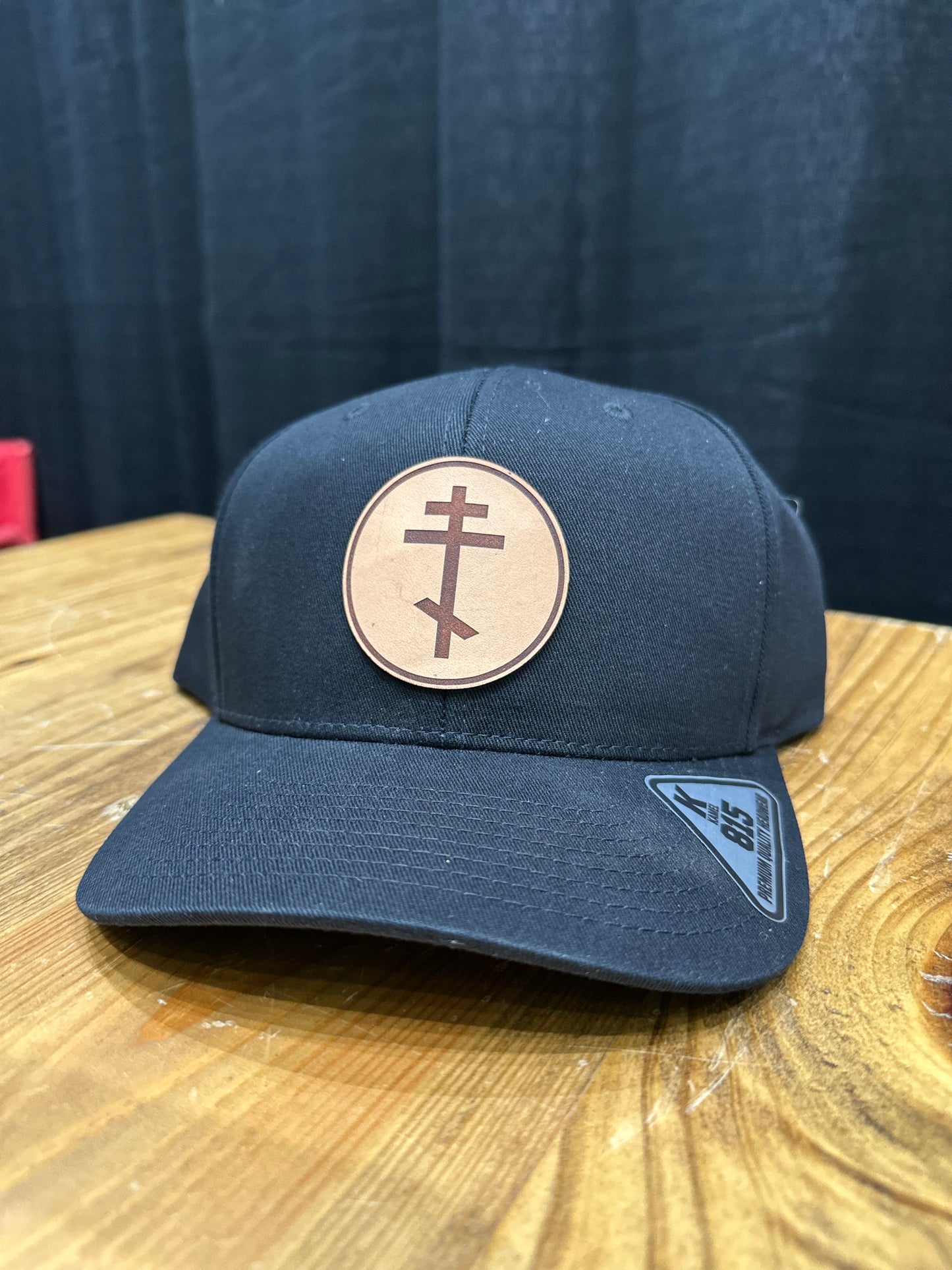 Orthodox Leather Patch Hat