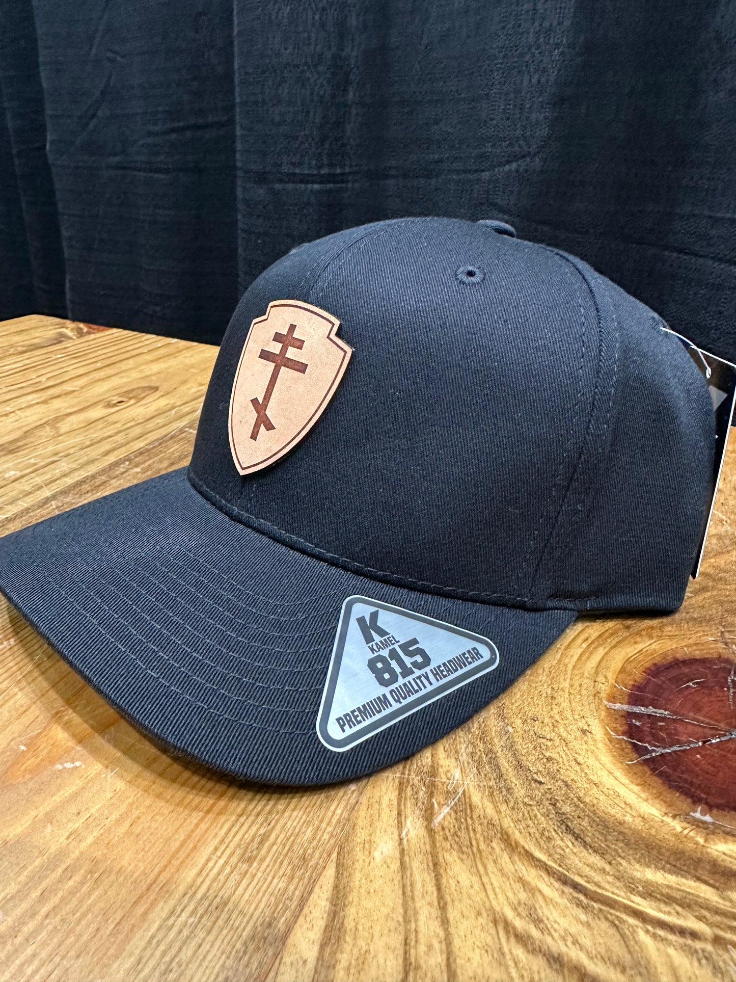 Orthodox Leather Patch Hat