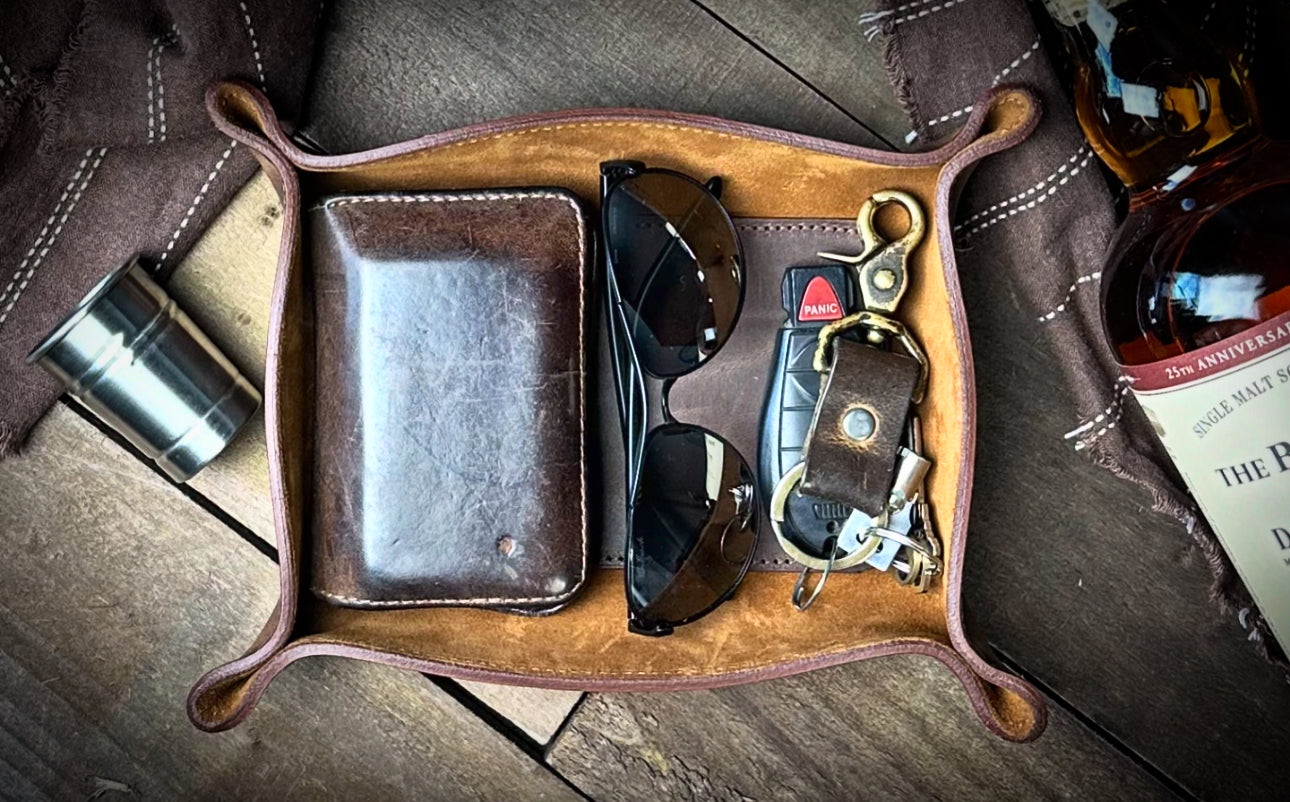 Valet Tray With Inlay