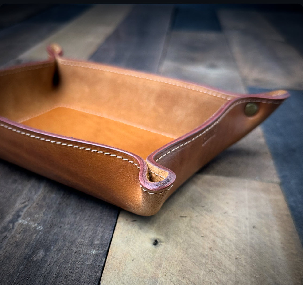 Valet Tray With Inlay