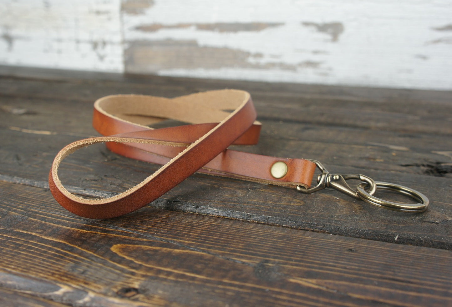 Leather Lanyard